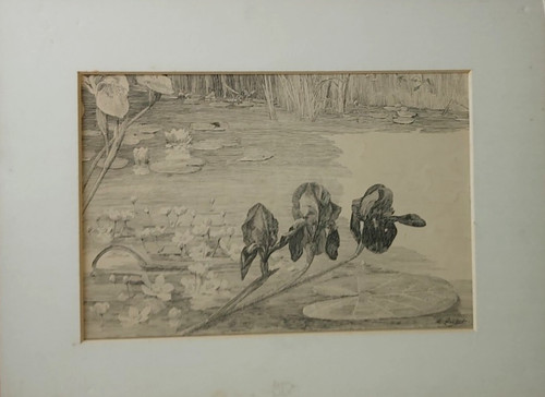 Ernest quost lithographie de - quost,