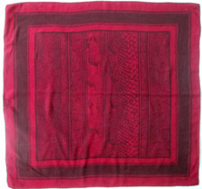 - VALENTINO Foulard   soie  TBEG  vintage Scarf  83x88 cm