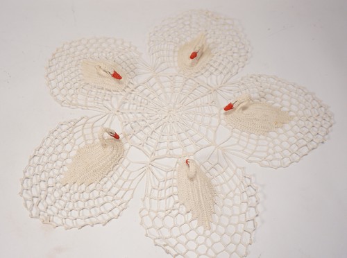 Véritable vintage nappe - nappe, en