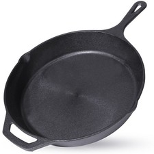 Poêle en fonte LITINA 30 cm – poêle robuste pour cuisine induction