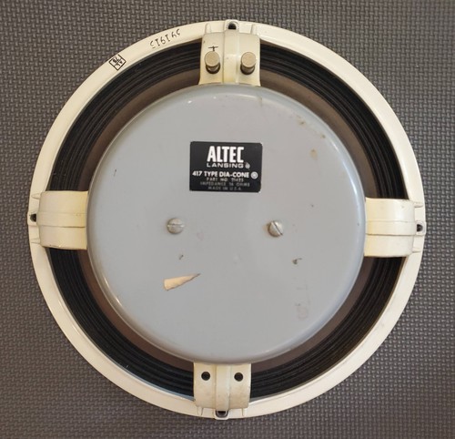 Altec lansing 417 dia cone - lansing,