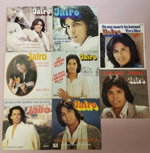 Lot vinyles 45t jairo - 8,