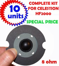 Complete KIT diaphragm voice coil for celestion HF2000 x 10 - 8 ohms