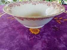 Saladier ou Légumier Moulin des Loups et Hamage Modèle Athènes Rose Rouge 22,5cm