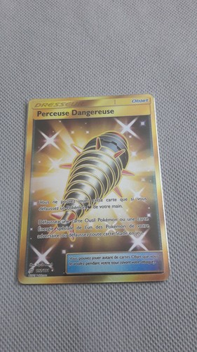 Carte pokemon secrete perceuse - carte,