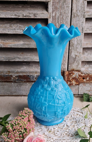Ancien vase opaline foire - ancien,