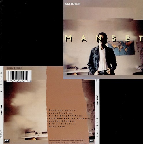 Gerard manset matrice - ,
