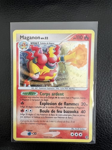 Carte pokémon maganon - pokémon, 31/132