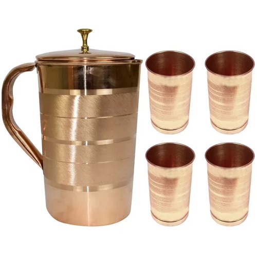 Pot pichet cruche cuivre - pot,