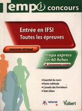 Entrée en ifsi : Toutes les