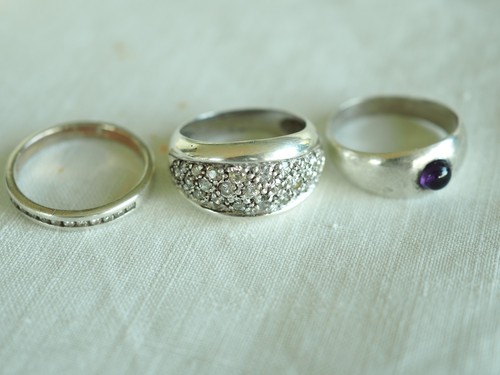 Lot bagues vintage - 3,