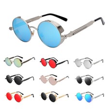 Lunettes de soleil ronde en