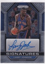 2022-23 Prizm NBA Basketball Numéro Sig-Ljo Larry Johnson Auto