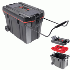 Valex Coffre Rangement Plastique CON RUOTE Gommées 61X37X42 CM 1980075