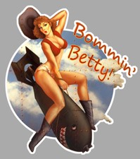 PINUP BOMB AVION NOSE ART WW2