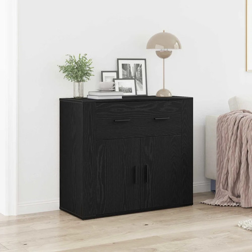 Buffet blanc 80x33x70 bois - cm,