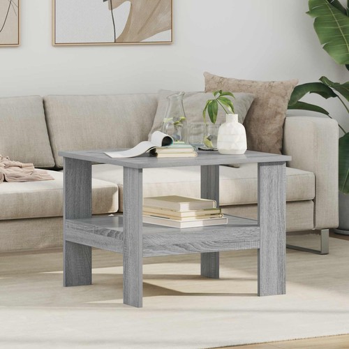 Table basse avec étagère