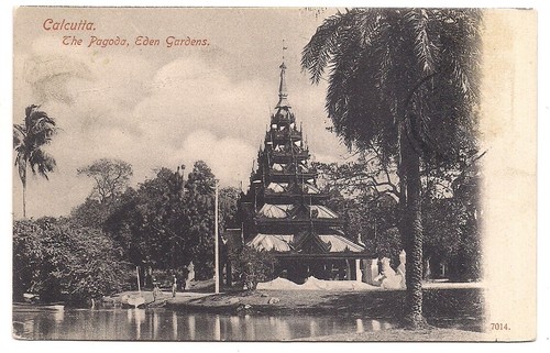 Calcutta the pagoda - calcutta, eden