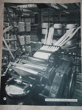 PHOTO PEIGNAGE DE LA LAINE ROUBAIX TOURCOING FORMAT 31 x 24 cm