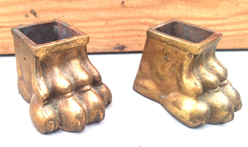 Sabots meubles en bronze - de,