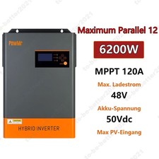 6200W DC 48V Onduleur 220V AC
