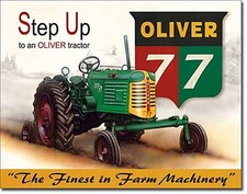 Oliver 77 Plaque Murale Métal