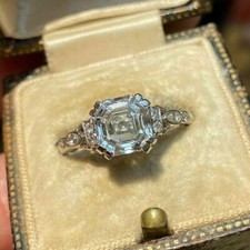 Bague de mariage style art