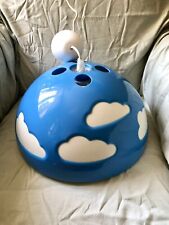 Lustre IKEA "Skojig", nuages, bleu.
