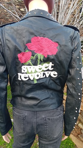 Perfecto noir clouté punk