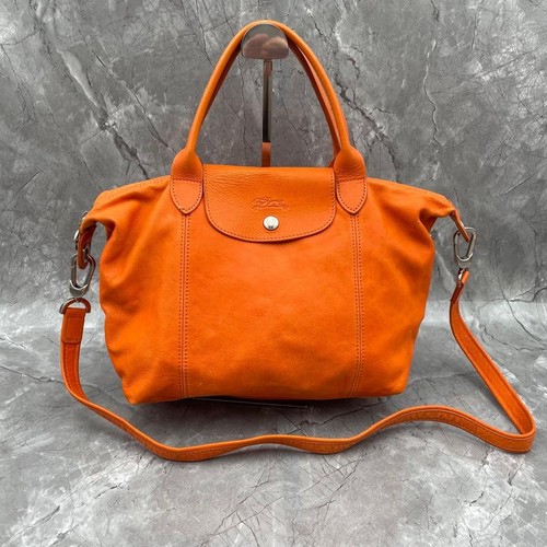 Longchamp pliage cuir way - le, 2-way