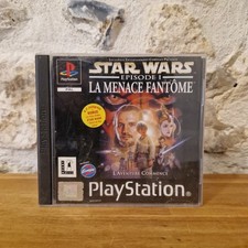STAR WARS EPISODE 1 PS1 PLAYSTATION 1 LA MENACE FANTOME CIB COMPLET
