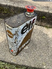 Ancien bidon d'huile 2L ELF