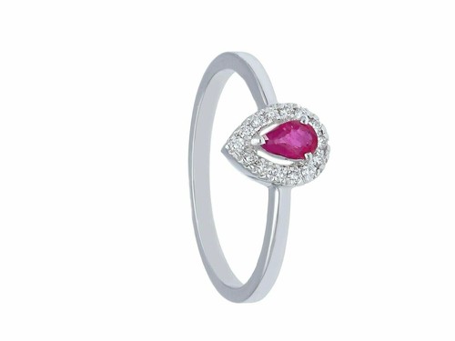 Bague blanc 18k - bague,