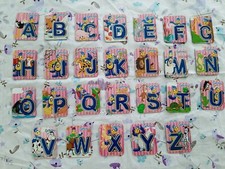 Magnet - Alphabet Animaux Fond rose - Gervais - 2002