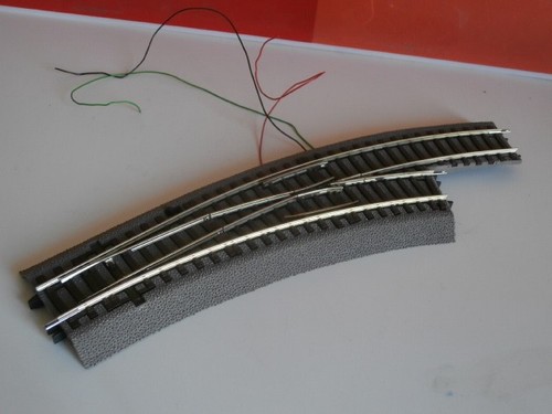 Aiguillage electrique courbe - aiguillage,