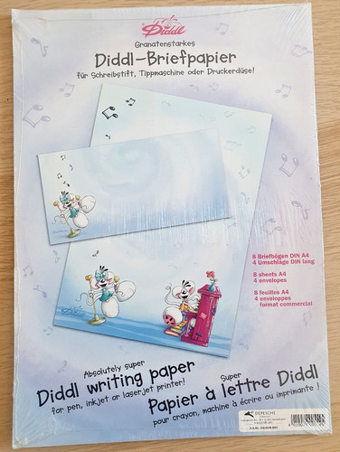 Papier lettres diddl 8 - diddl,