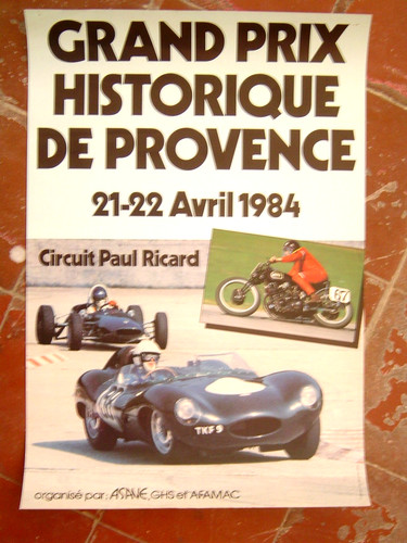 Affiche automobile ancienne - affiche,