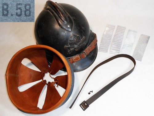 Coiffe intérieure cuir - , marron
