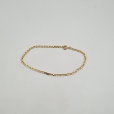 Gourmette or jaune 18 carats