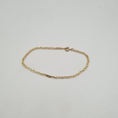 Gourmette jaune carats - gourmette,