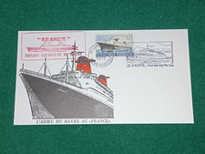 LETTRE - L'ADIEU DU HAVRE -