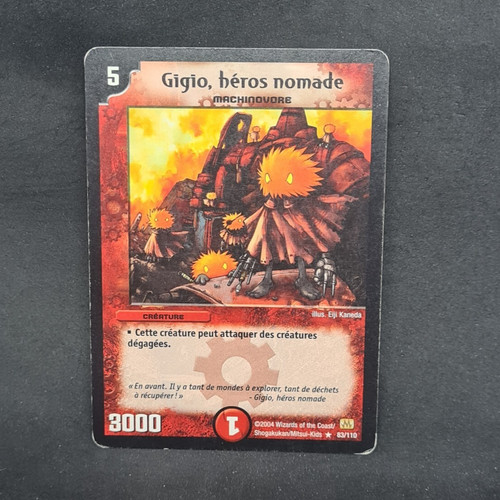 Carte duel masters - masters, gigio