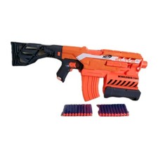 NERF Demolisher 2 en 1 – Blaster Elite Motorisé + Chargeur 10 & 20 Fléchettes