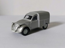 Norev 1/64  . Citroen 2 cv fourgonnette gris  Métal Neuf Avec  boite