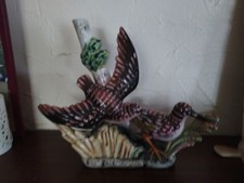 GRANDE BOUTEILLE GARNIER Les BECASSES en barbotine vide BECASSE 