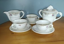 service 5 tasses à café, pot