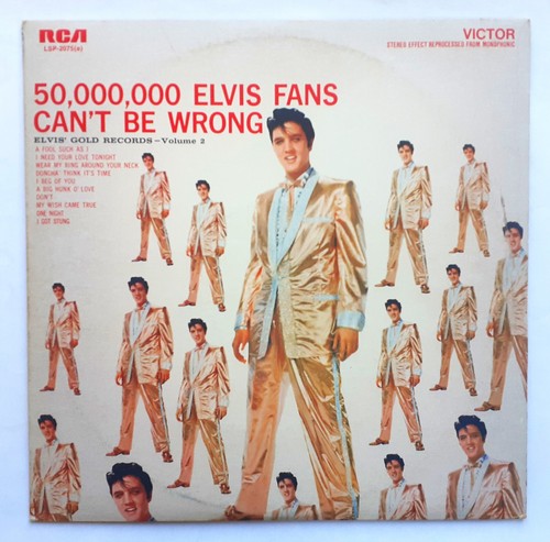 33t elvis presley gold - elvis,