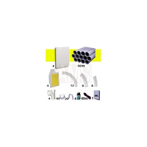 Kit prises blanches - prises,