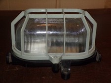 Ancienne lampe de bunker TGL 24506 lampe à grille lampe minière applique murale