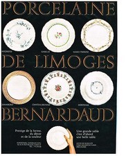 PUBLICITE  1969   BERNARDAUD